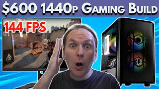  1440P PC Gaming is Cheap!  $600 RTX 3060 / $950 Mini ITX | Best PC Build 2023 August
