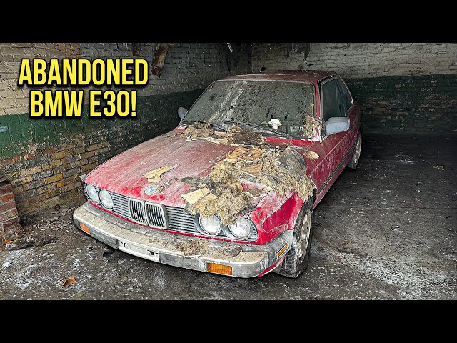 First Wash in 14 Years: ABANDONED BMW E30!