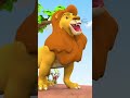Sher Nirala The Lion King, शेर निराला #shorts #nurseryrhymes #hindibalgeet #kidssong #cartoon #lion