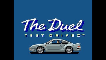 The Duel: Test Drive II. [SNES]. Playthrough ALL. 60Fps.