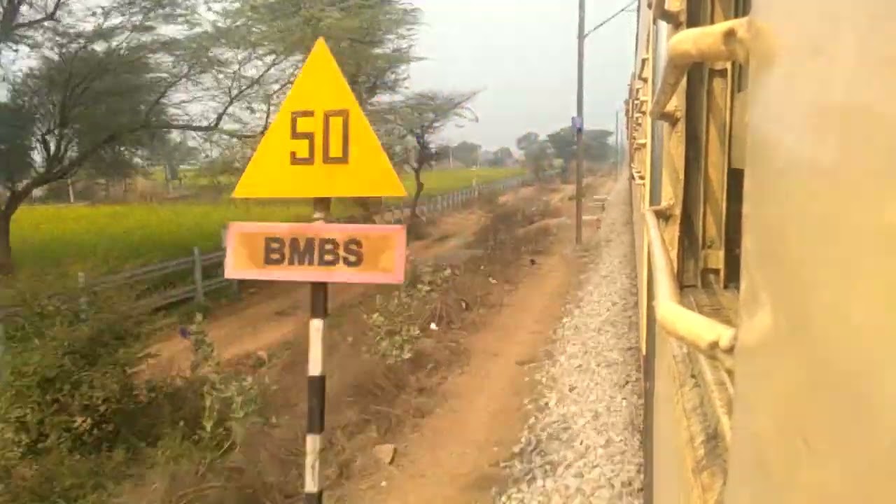 High speed Train Running 110Km.Icf Coch Sounds #Indian Railway.....