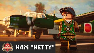 LEGO WWII Betty Bomber | Brick Built History #brickmania #lego #navalhistory