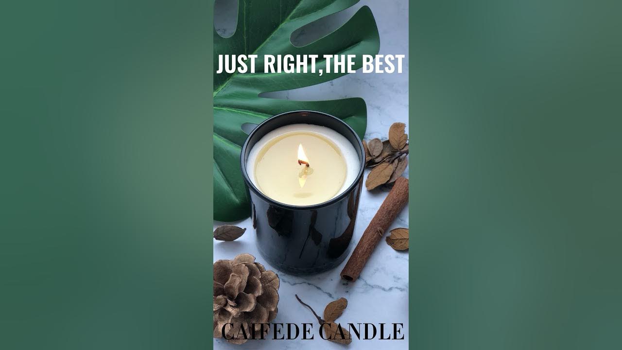 High quality soy candle manufacturerCAIFEDE candles YouTube