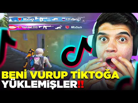 BENİ VURUP TİKTOĞA ATMIŞLAR!! 😡 | PUBG MOBILE TİKTOK VİDEOLARINI İZLEDİK