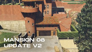 GTA V MLO Open Interior MANSION 08 V2 UPDATE by brofx (FIVEM)