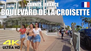 Walking Cannes, France - Boulevard de la Croisette to Cannes Film Festival Red Carpet | 4K UHD, 2021