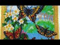 вышивка бисером "Порхающие бабочки" от фирмы Batterfly