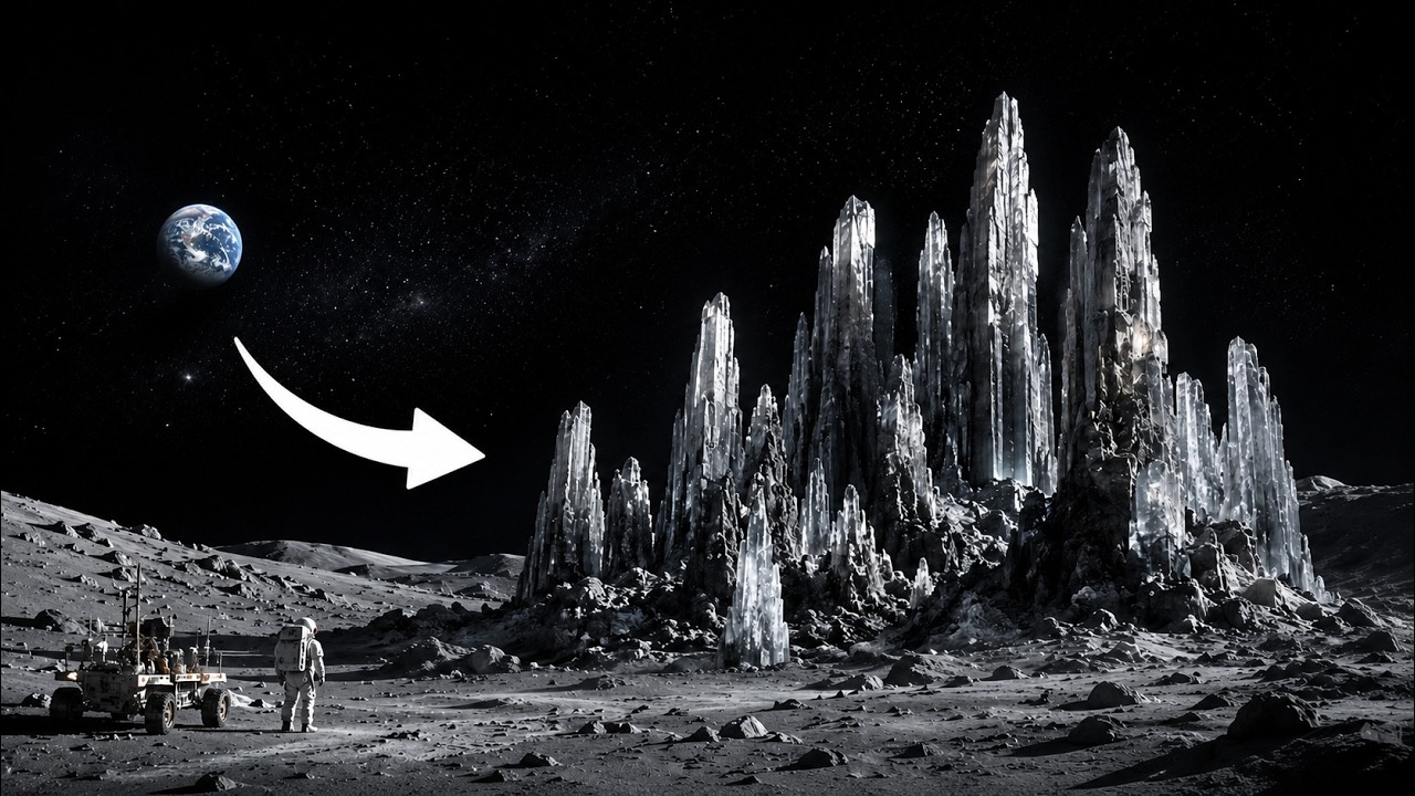 NASA Discovered a Moon Crystal With Enough Power to Transform Civilization