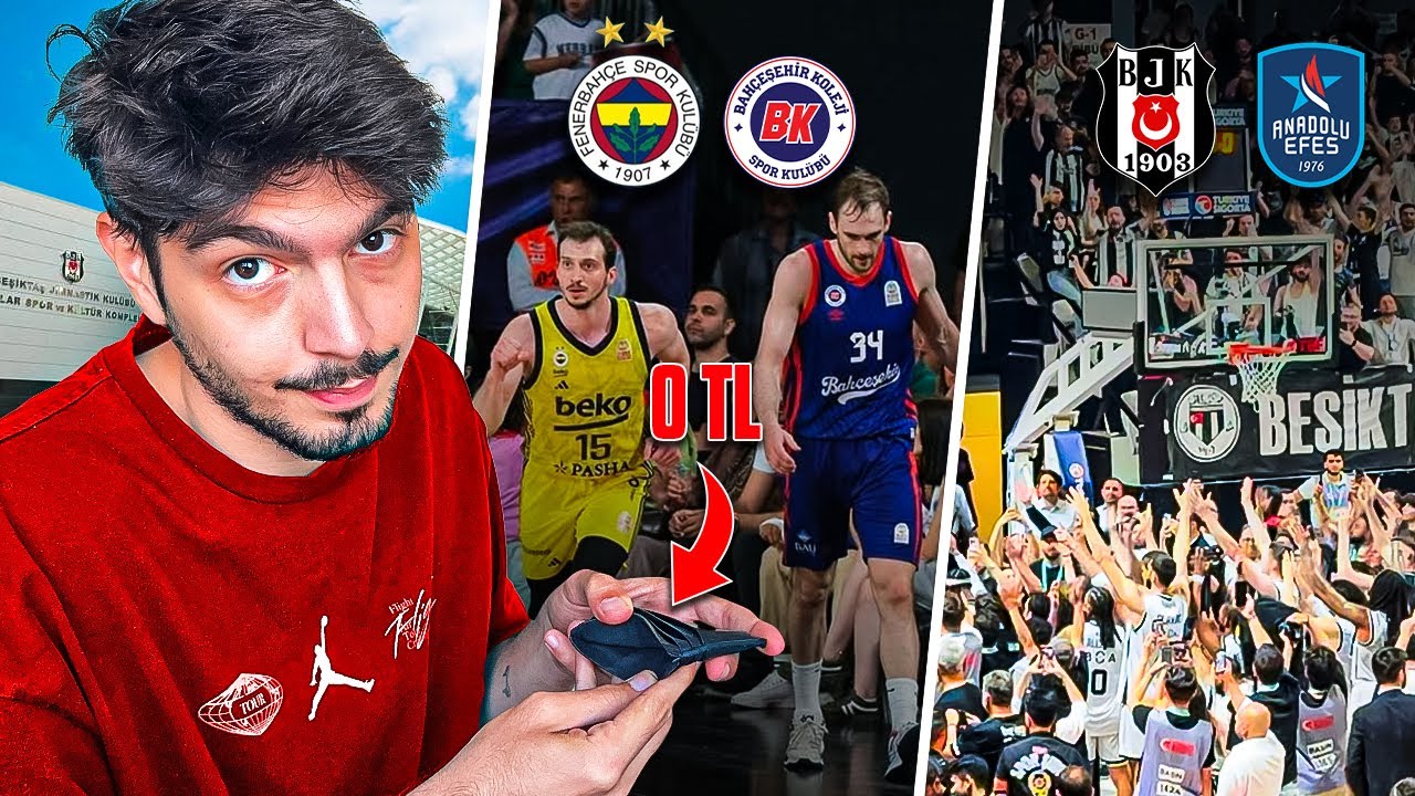 0 TL'YE YARI FİNAL MAÇLARINA GİTMEYE ÇALIŞTIM!