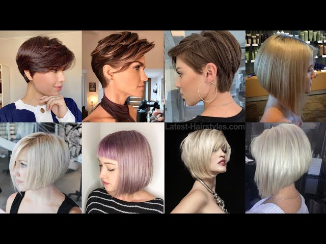 35 Latest Short Hairstyles For Women 2019 | Latest short hairstyles, Short  hairstyles for thick hair, Thick hair styles