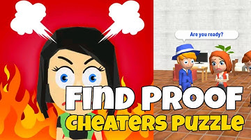 Find Proof - Cheaters puzzle iOS ANDROID GAMEPLAY