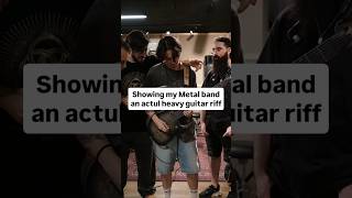 Download Lagu Showing my Metal band an actual heavy guitar riff #metalband #guitar #short MP3