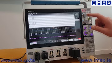 Tektronix MSO4 Series -  Search and Trigger on SPI