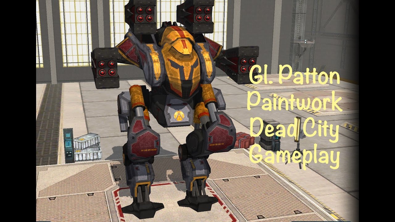 War Robots. [Test Server] Patch 2.1.0 (2.1.0.1) Gl. Patton paintwork ...