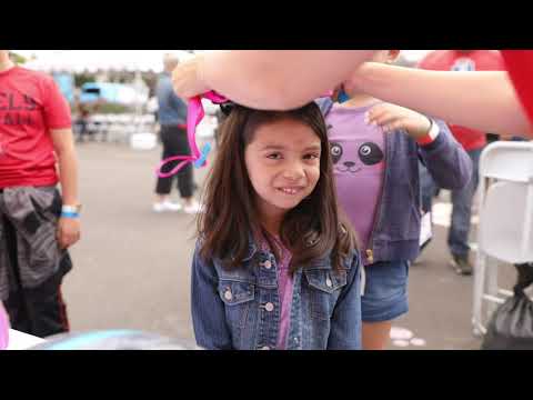Schwinn bike build event at Together We Rise headquarters in Brea, California.