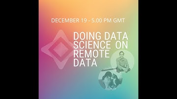 Demo: Doing Data Science on Remote Data