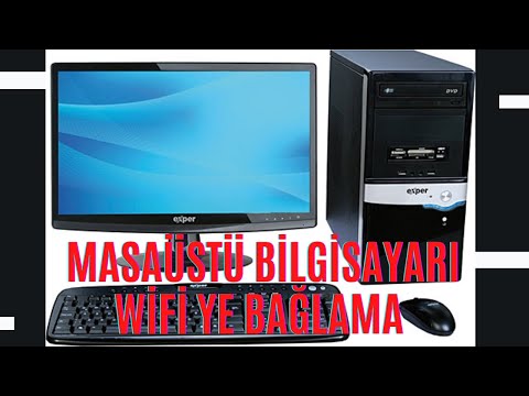 Masaüstü bilgisayarı kablosuz internete nasıl bağlanır ?