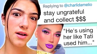Charli D&#39;Amelio DRAGGED: &quot;She Deserves Backlash&quot;, James Charles Accused of USING Her?