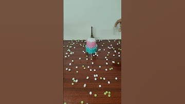 Beads Tower Satisfying💖ASMR #asmr #shorts #relaxing #oddlysatisfying #reversed #falling #reverse