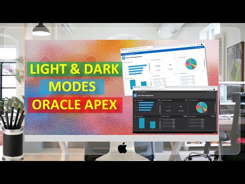 Apply Light and Dark Modes At Runtime in Oracle APEX - YouTube
