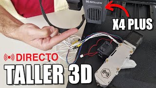 🔴TALLER 3D EN DIRECTO🔴 Desmontando la Artillery X4 Plus + Extrusor Pellet + Preguntas y respuestas