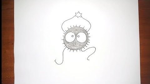 How To Draw Susuwatari Step by Step for Kids | Spirited Away Drawing For Kids