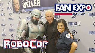 Wearing My Second 3D Printed Robocop Suit to Dallas Fan Expo 2023 And Meeting Peter Weller!