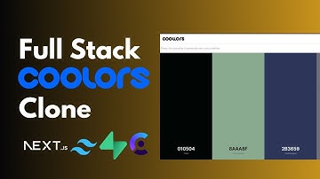Build colors palette generator app with Nextjs 14, tailwindcss || No talking
