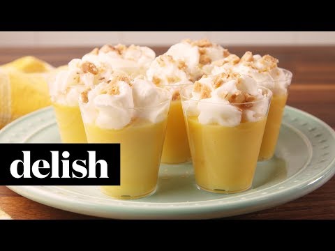 Caramel Apple Pudding Shots | Delish