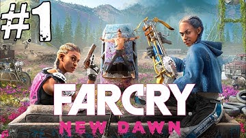 Far Cry New Dawn Intro Walkthrough Part 1(PS4 Pro)