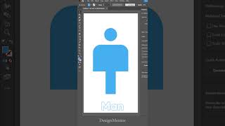 Man Icon with &quot;Rectangle Tool&quot; and &quot;Ellipse Tool&quot; in Adobe Illustrator | Design Mentor