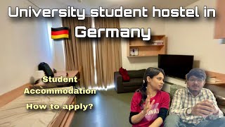 German University student hostels (Dorm)🏡 | Accommodation in Germany | Students, Indians in Germany