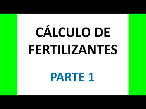 Vídeo: Fertilizantes Parte 1