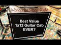 Monoprice Stage Right 1x12 Guitar Cab | Best Value 1x12 Guitar Cab EVER! | Review & Demo