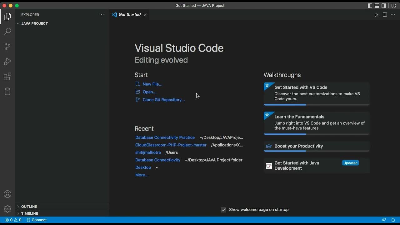 Create Java Program in Visual Studio Code 2022 - YouTube