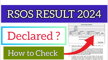 RSOS 10th 12th Result 2024 | How To Check RSOS 10th 12th Result 2024
