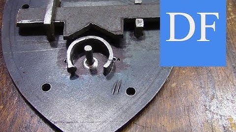 Blacksmithing Project - A Basic Padlock 5