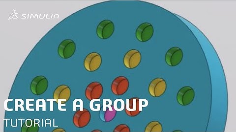 3DEXPERIENCE How-to Tutorial (Part 26/32) | Create Groups for Simulation