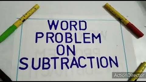 Maths  Class-II, Chapter-4 (Subtraction) Word problem Part-III, SBV