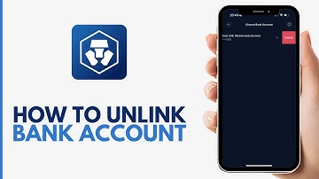 How To Unlink Bank Account From Crypto.com - Step by Step