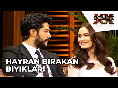 Burak Özçivit'in Bıyığındaki Ayranı Silmek İstiyorum! - Beyaz Show