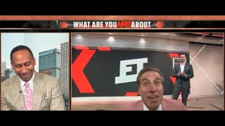 Mad Dog SPAZZING on Trip to Europe! What Are You Mad About? | First Take