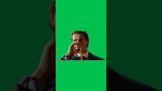 Green Screen of Patrick Bateman from American Psycho