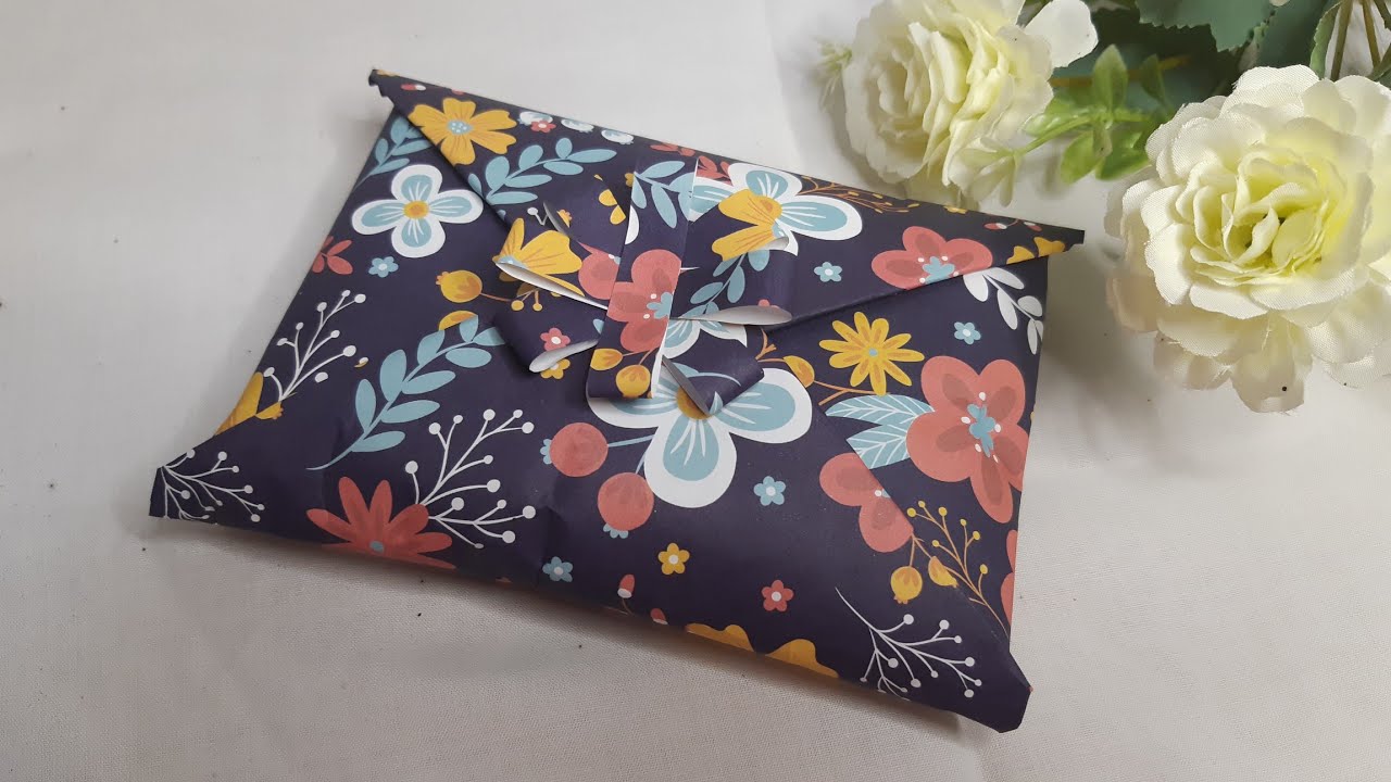 GIFT WRAPPING TUTORIAL NO BOX EASY GIFT WRAPPING YouTube