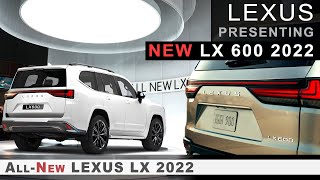 New Lexus LX600 2022 Redesign - Release Date & Official Teaser but LX750h or LX570 not Confirmed