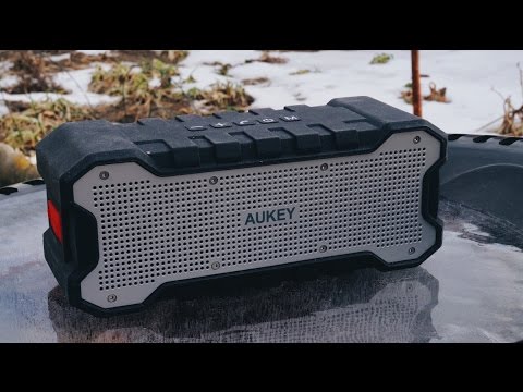 Aukey SK-M12 Outdoor Bluetooth Speaker Review its Surprisingly Sonorous