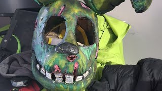 springtrap cosplay demo [ William aftom cosplay fnaf ] fnaf cosplay chile ??  (ig: vicho_cosplay )