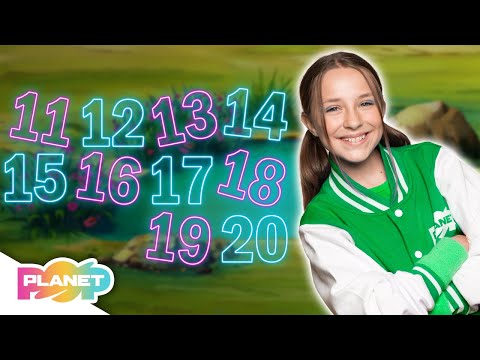 Counting 11 To 20 At The Garden Song Kids Songs Planet Pop Learn English 