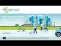 AccesS Workshop on User-Centered Design Approach and Inclusive Active Mobility Solutions