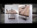 Capello Solid Wooden Dining Table (Rustic Modern) Capello Solid Wooden Dining Table (Rustic Modern)